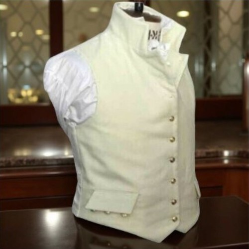 Men napoleon era wool - wool, vest